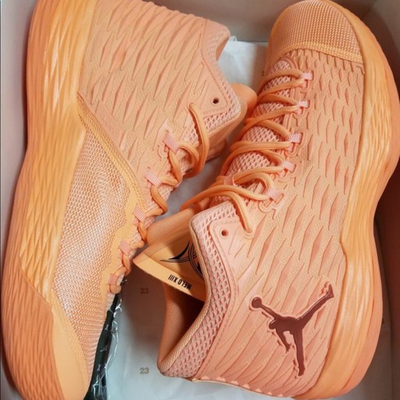 Jordan's Melo M13 sunset glow